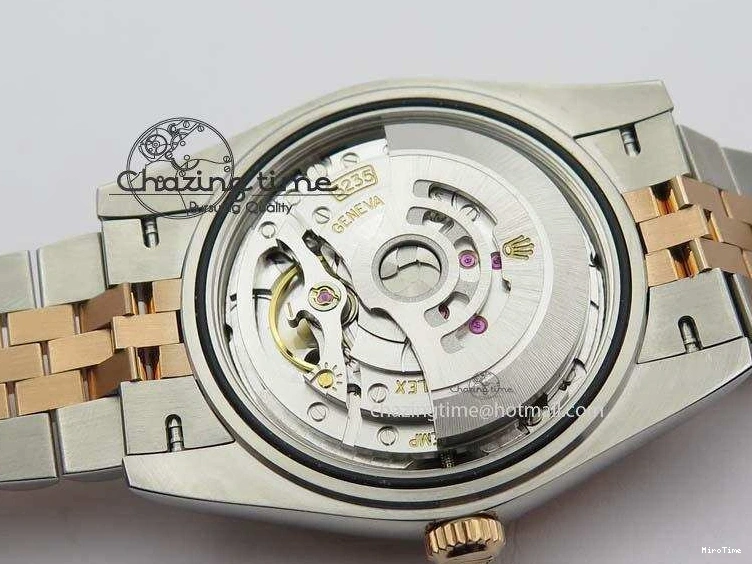 MiroTime 0313 Vibrant DateJust 41mm 126303 Noob 1:1 Best Edition RG Wrapped Brown Diam Dial Fluted Bezel On Jubilee Bracelet A 3781